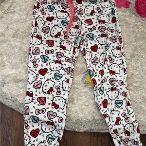Hello Kitty Sleepwear with Pink and Red Accents